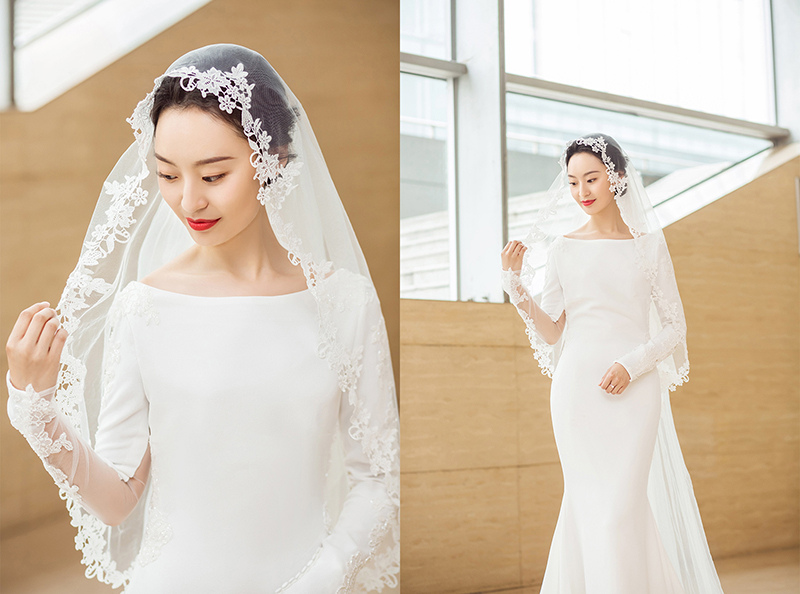 润尚美妆造型,新娘跟妆,时尚新娘造型,婚礼造型,试妆照