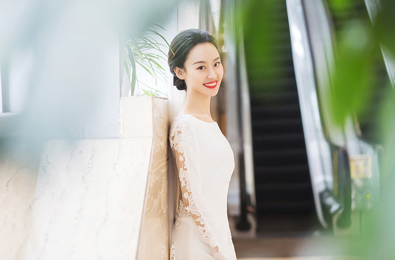 润尚美妆造型,新娘跟妆,时尚新娘造型,婚礼造型,试妆照