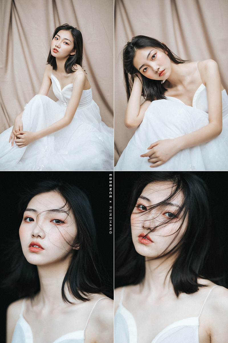 润尚美妆造型,新娘跟妆,时尚新娘造型,婚礼造型,试妆照