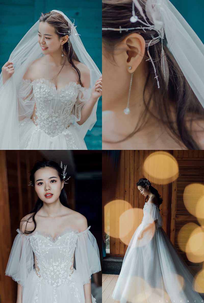 润尚美妆造型,新娘跟妆,时尚新娘造型,婚礼造型,试妆照