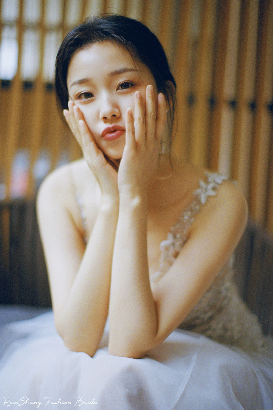 润尚美妆造型,新娘跟妆,时尚新娘造型,婚礼造型,试妆照