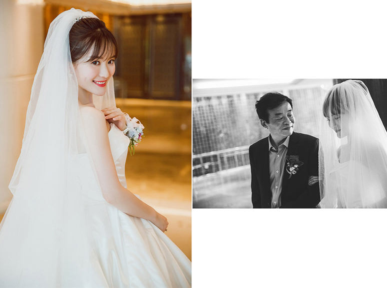 润尚美妆造型,新娘跟妆,时尚新娘造型,婚礼造型,试妆照