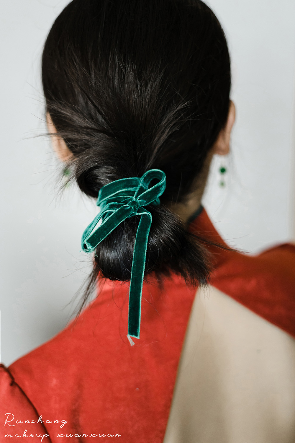 润尚美妆造型,新娘跟妆,时尚新娘造型,婚礼造型,试妆照