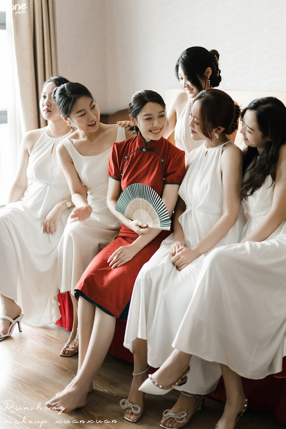 润尚美妆造型,新娘跟妆,时尚新娘造型,婚礼造型,试妆照