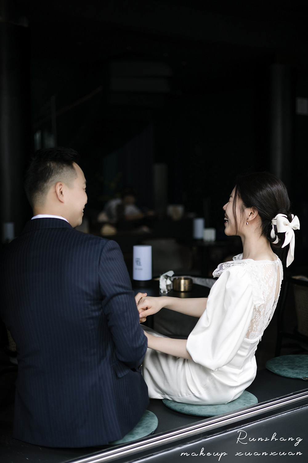 润尚美妆造型,新娘跟妆,时尚新娘造型,婚礼造型,试妆照