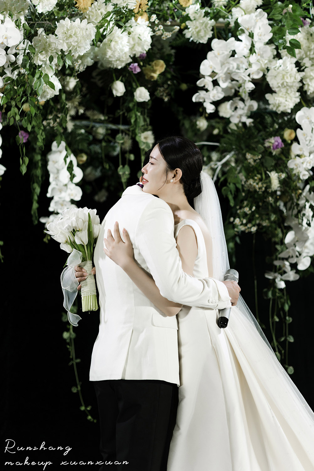 润尚美妆造型,新娘跟妆,时尚新娘造型,婚礼造型,试妆照