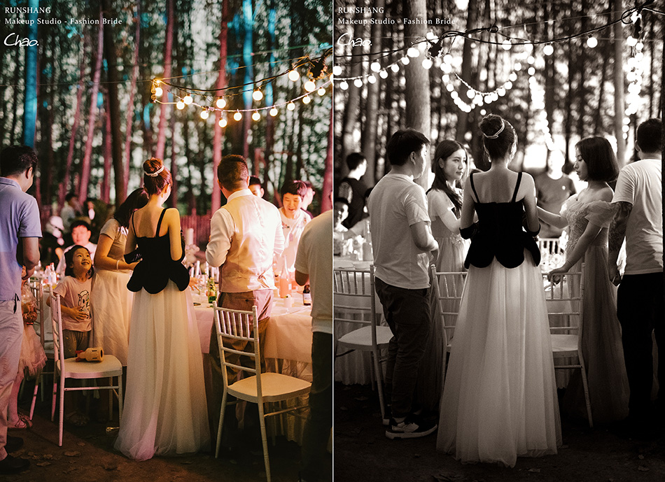 润尚美妆造型,新娘跟妆,时尚新娘造型,婚礼造型,试妆照