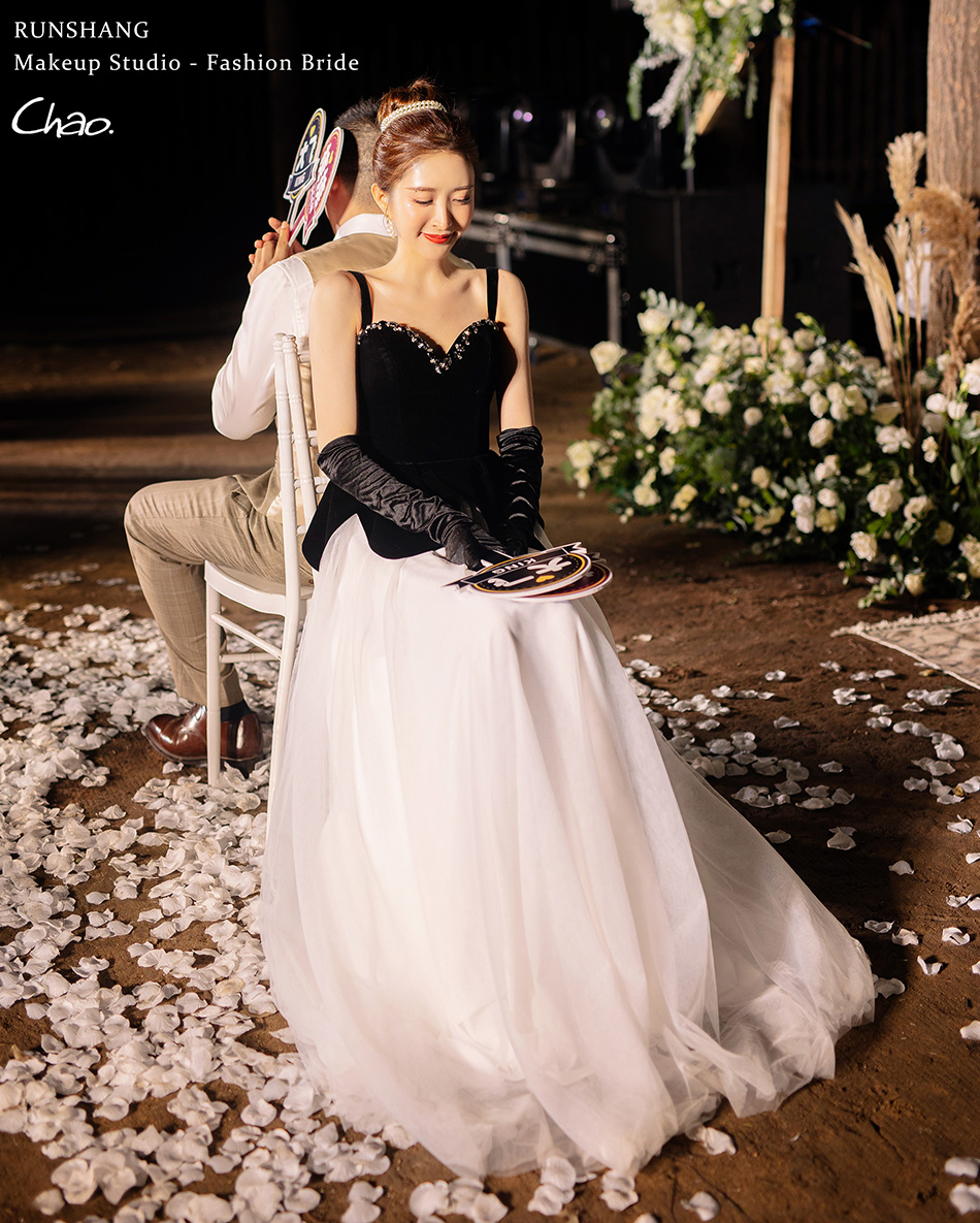 润尚美妆造型,新娘跟妆,时尚新娘造型,婚礼造型,试妆照