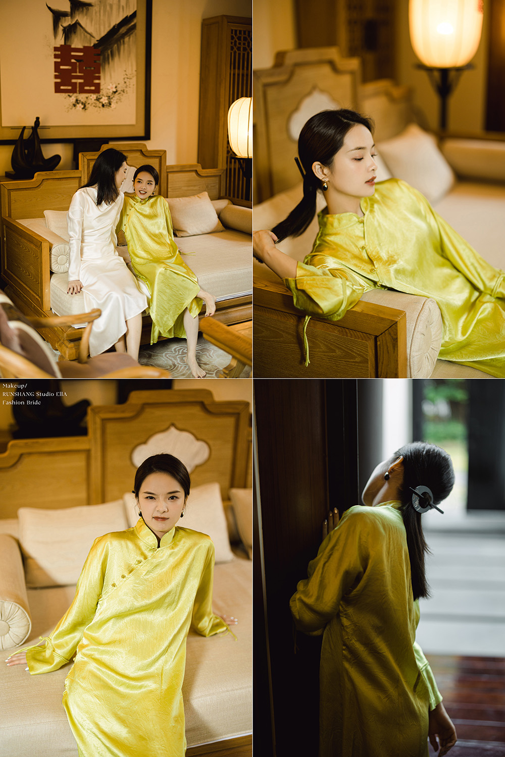 润尚美妆造型,新娘跟妆,时尚新娘造型,婚礼造型