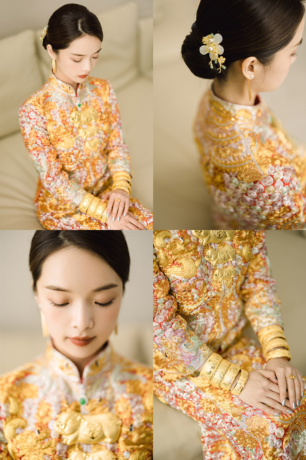 润尚美妆造型,新娘跟妆,时尚新娘造型,婚礼造型