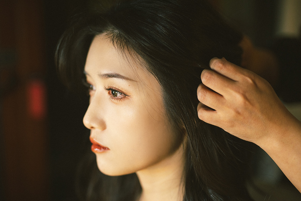 润尚美妆造型,新娘跟妆,时尚新娘造型,婚礼造型,试妆照