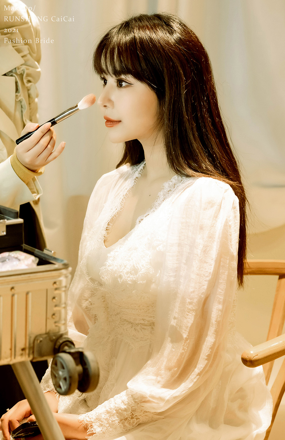 润尚美妆造型,新娘跟妆,时尚新娘造型,婚礼造型