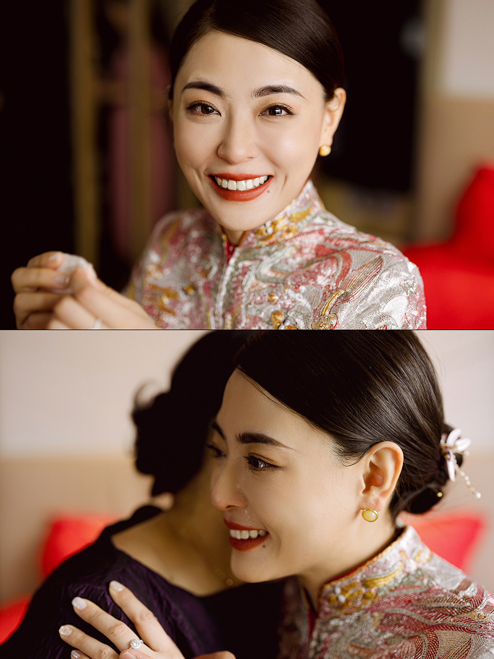 润尚美妆造型,新娘跟妆,时尚新娘造型,婚礼造型