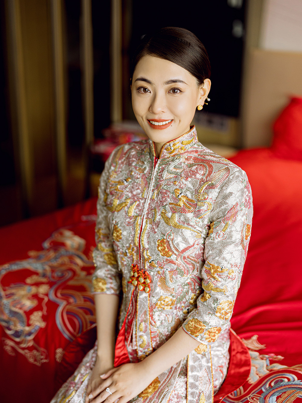 润尚美妆造型,新娘跟妆,时尚新娘造型,婚礼造型