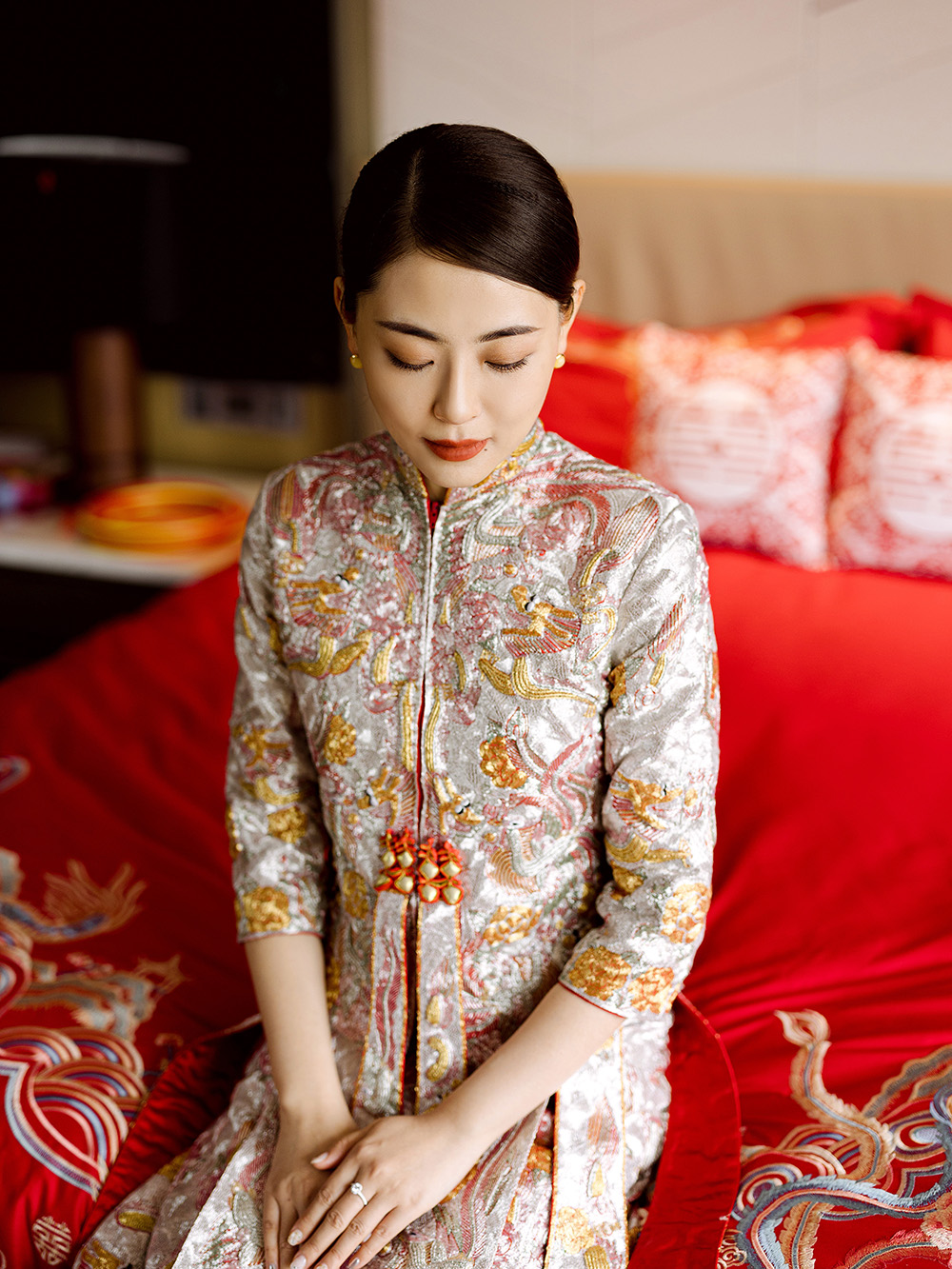 润尚美妆造型,新娘跟妆,时尚新娘造型,婚礼造型