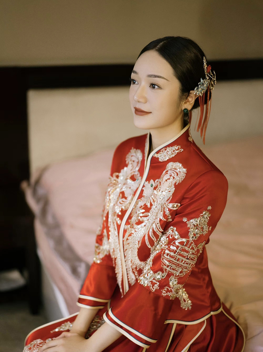 润尚美妆造型,新娘跟妆,时尚新娘造型,婚礼造型