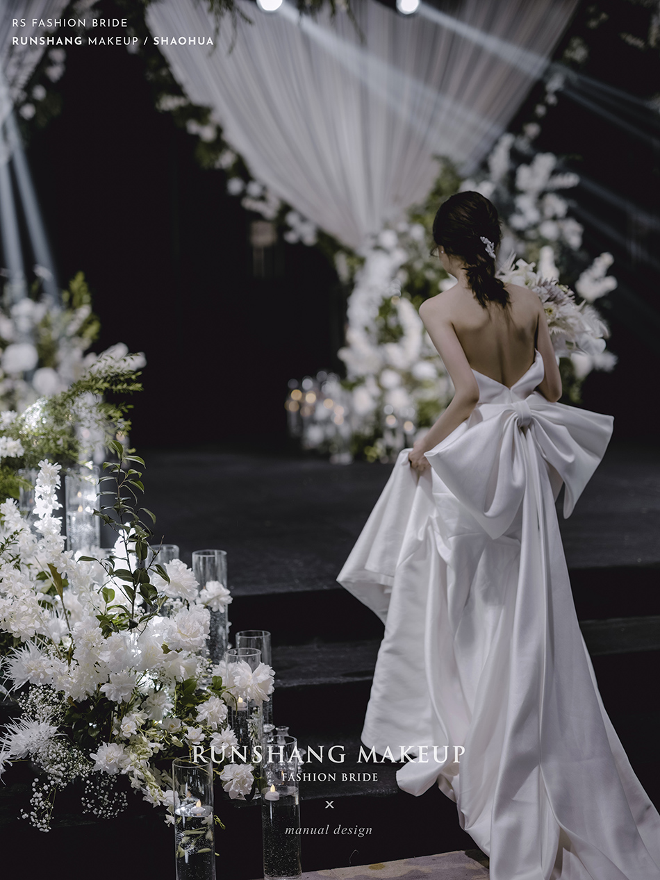 润尚美妆造型,新娘跟妆,时尚新娘造型,婚礼造型