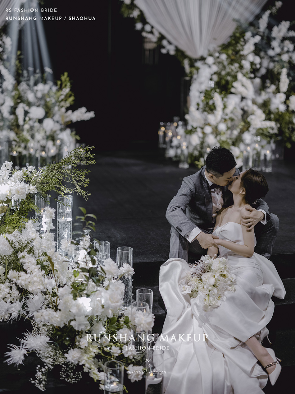 润尚美妆造型,新娘跟妆,时尚新娘造型,婚礼造型