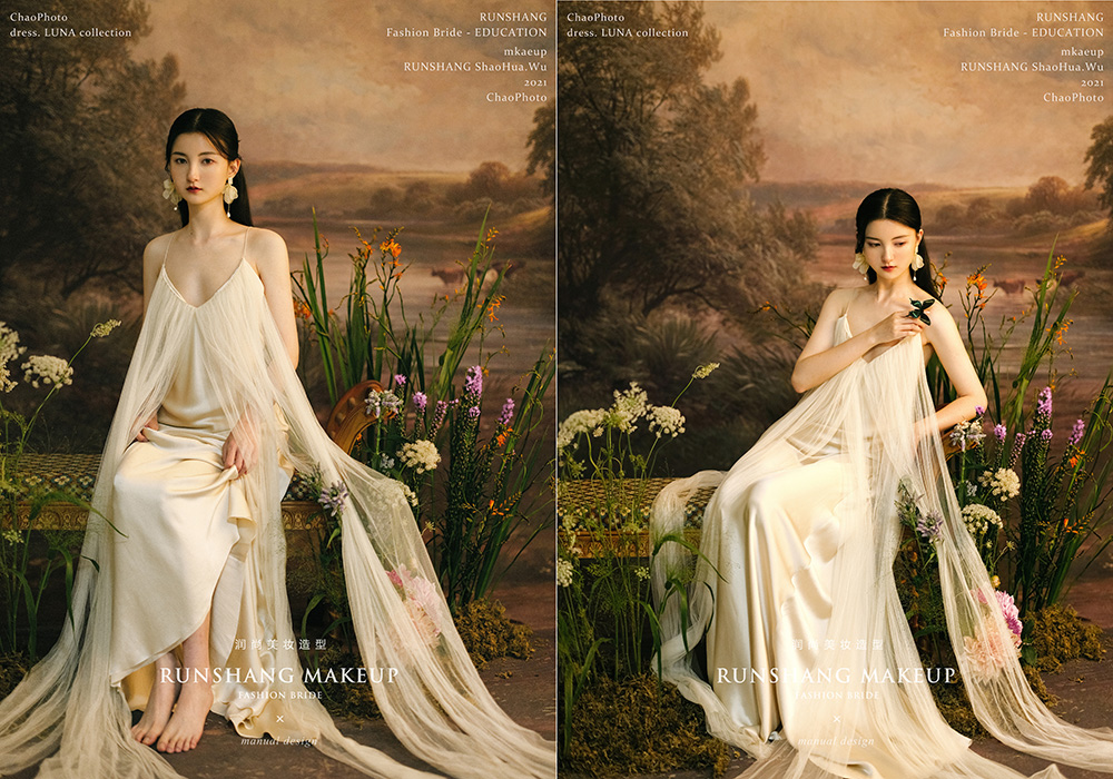 润尚美妆造型,新娘跟妆,时尚新娘造型,婚礼造型