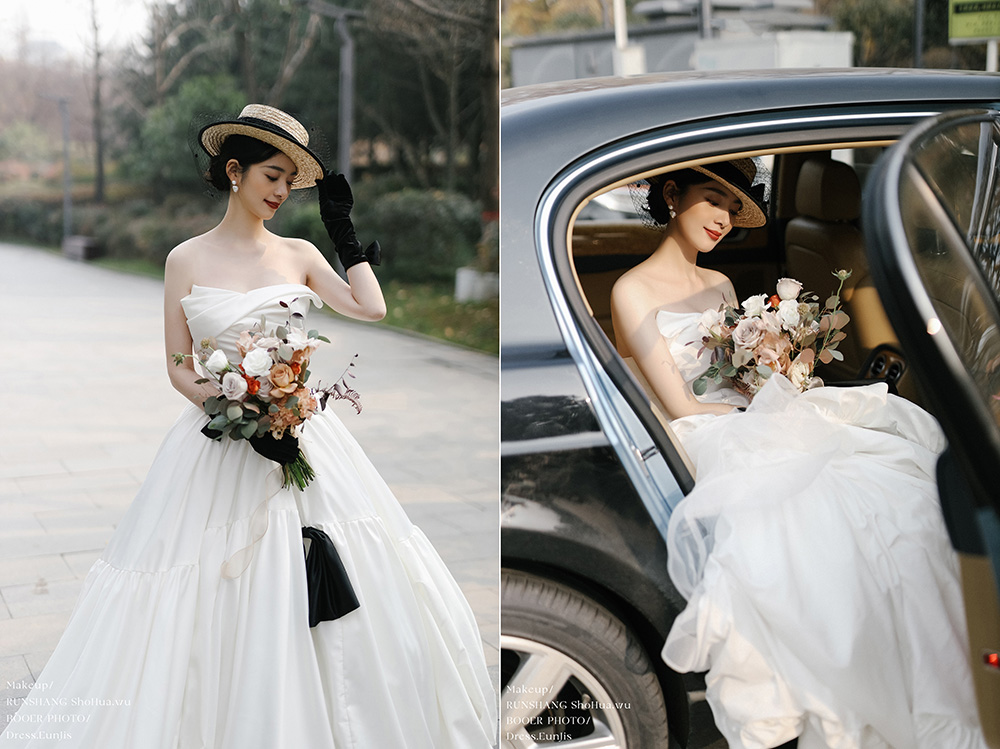 润尚美妆造型,新娘跟妆,时尚新娘造型,婚礼造型