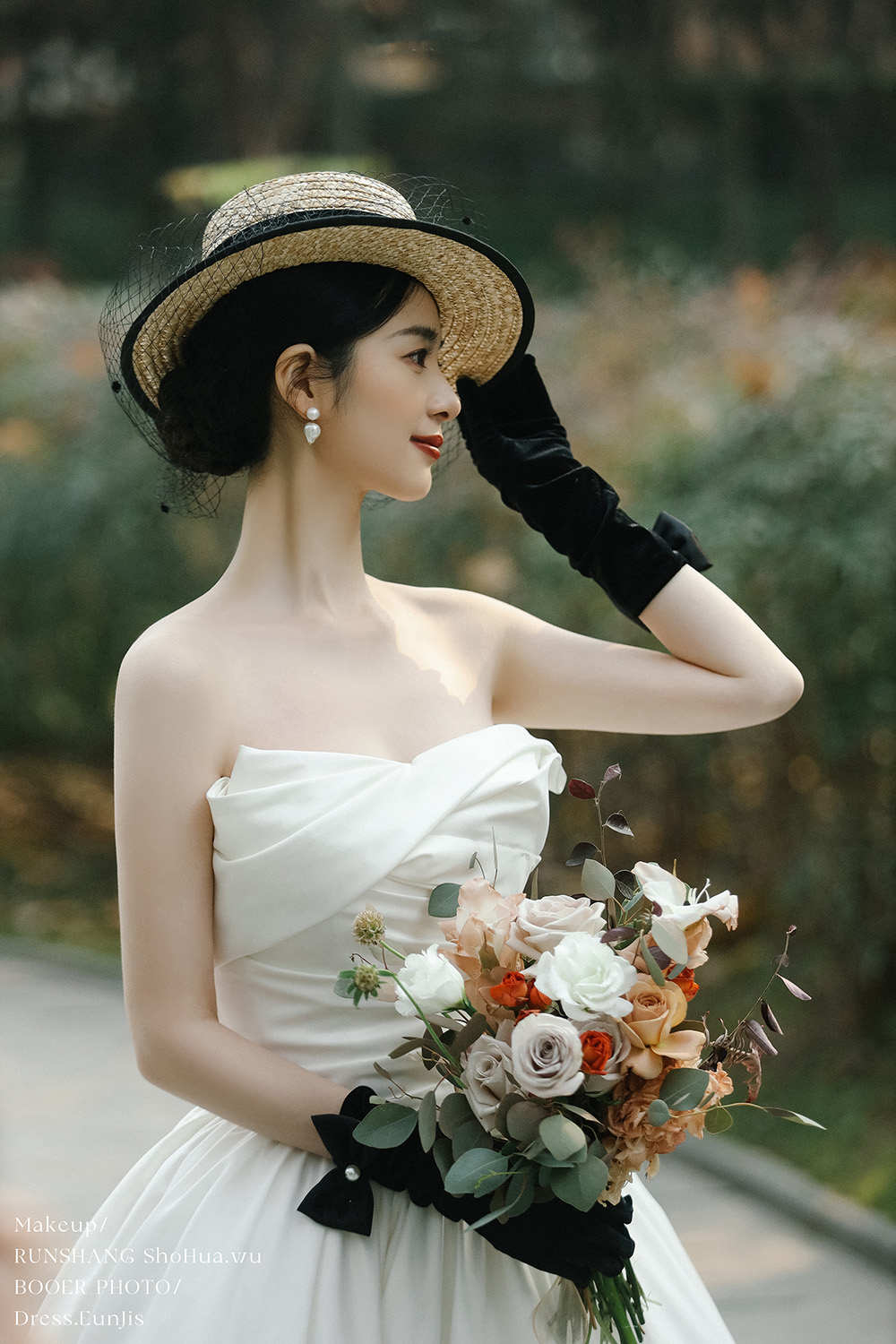 润尚美妆造型,新娘跟妆,时尚新娘造型,婚礼造型