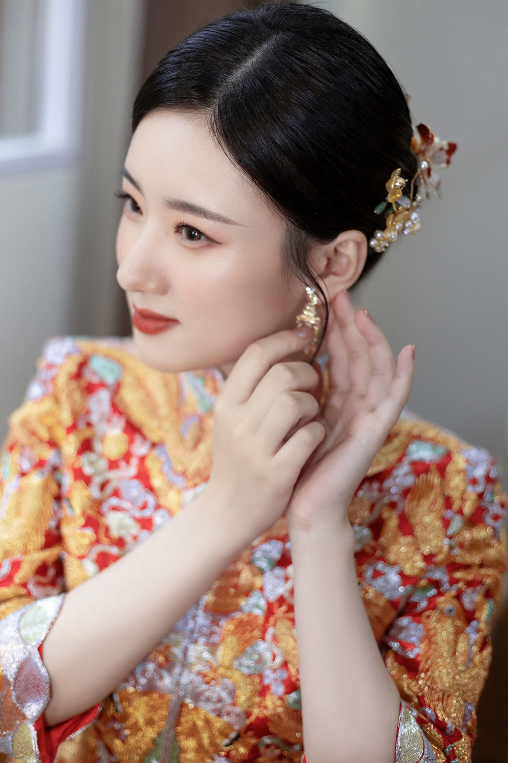 润尚美妆造型,新娘跟妆,时尚新娘造型,婚礼造型