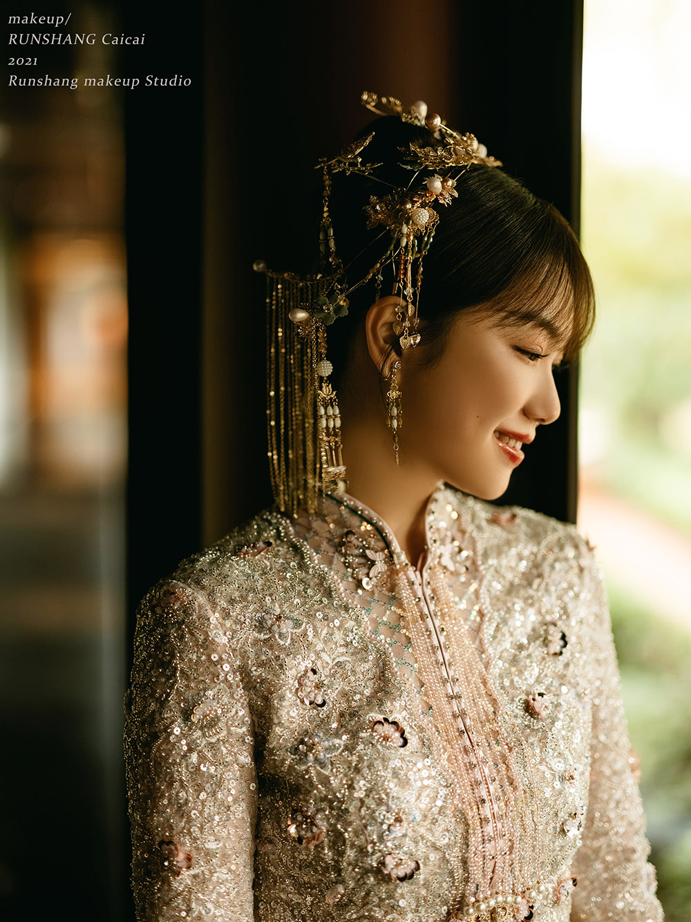 润尚美妆造型,新娘跟妆,时尚新娘造型,婚礼造型