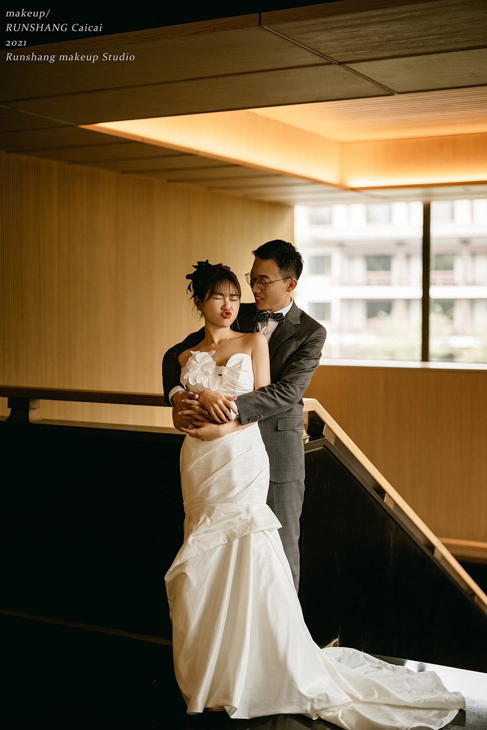 润尚美妆造型,新娘跟妆,时尚新娘造型,婚礼造型