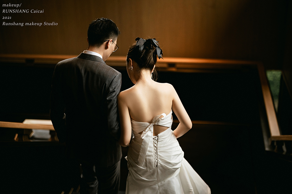 润尚美妆造型,新娘跟妆,时尚新娘造型,婚礼造型