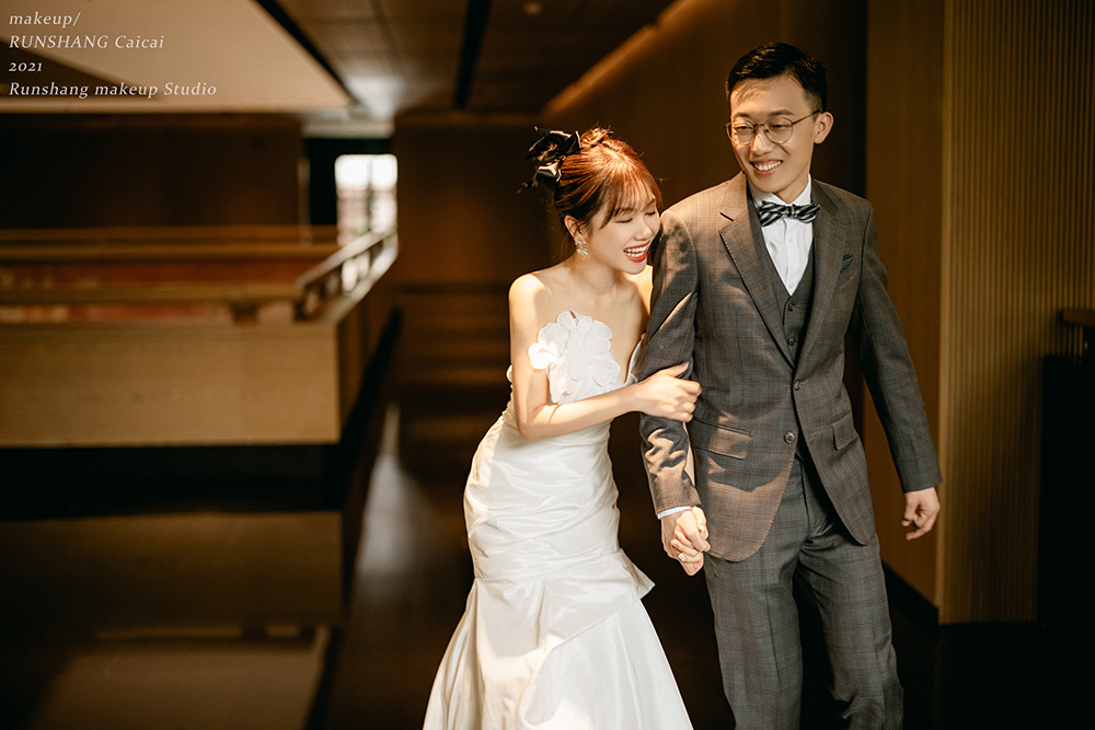 润尚美妆造型,新娘跟妆,时尚新娘造型,婚礼造型