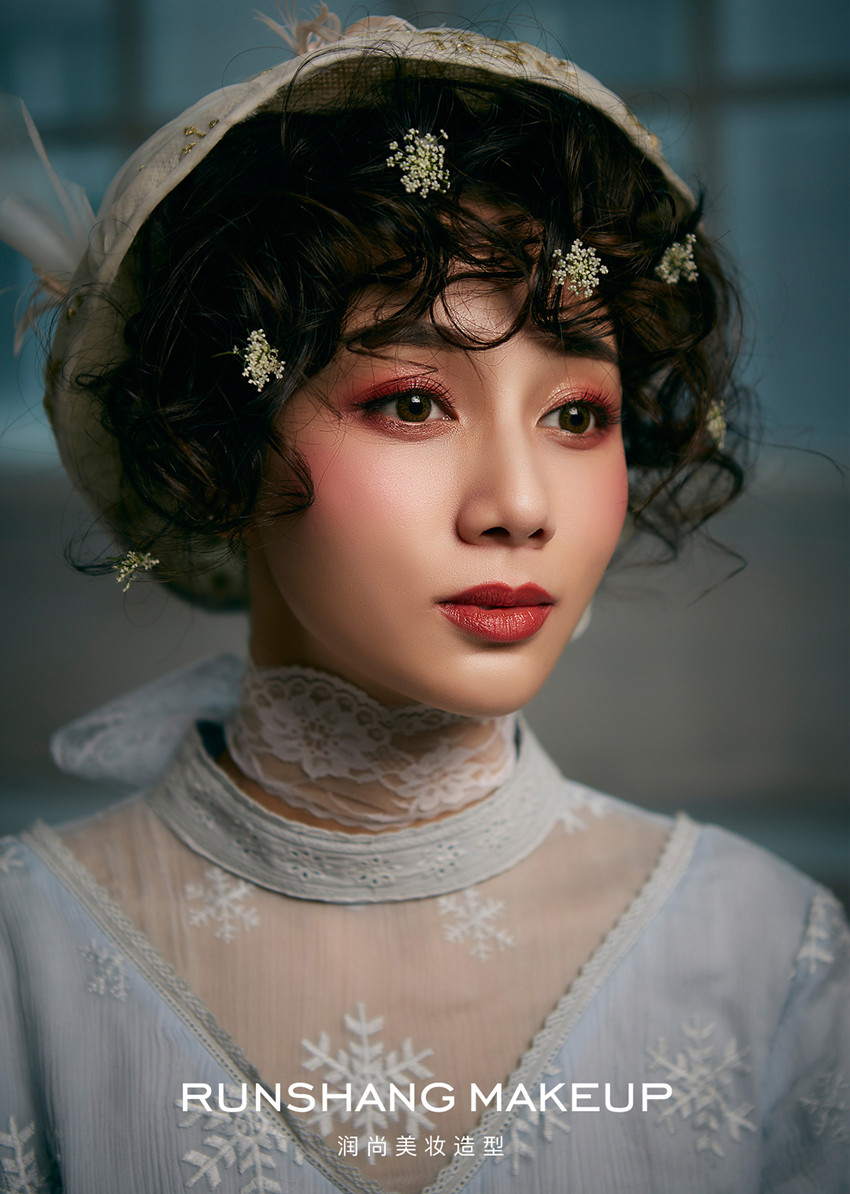 润尚美妆造型,新娘跟妆,时尚新娘造型,婚礼造型