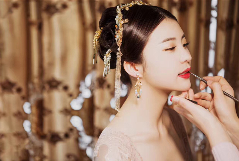 润尚美妆造型,新娘跟妆,时尚新娘造型,婚礼造型