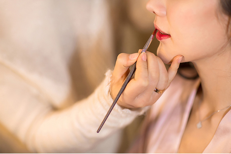 润尚美妆造型,新娘跟妆,时尚新娘造型,婚礼造型