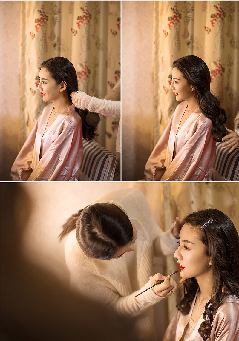 润尚美妆造型,新娘跟妆,时尚新娘造型,婚礼造型