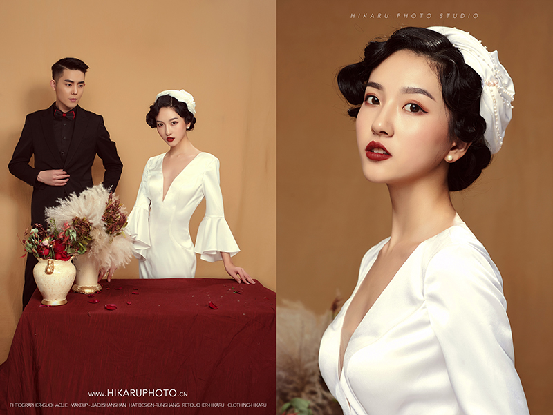 润尚美妆造型,新娘跟妆,时尚新娘造型,婚礼造型