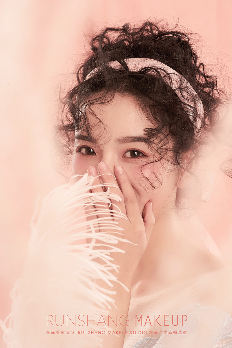 润尚美妆造型,新娘跟妆,时尚新娘造型,婚礼造型