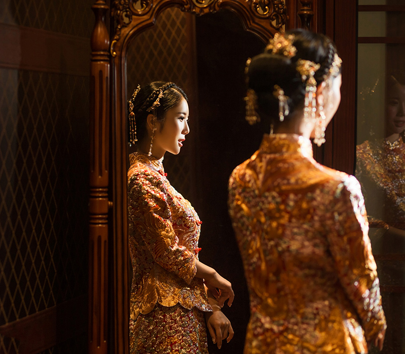 润尚美妆造型,新娘跟妆,时尚新娘造型,婚礼造型