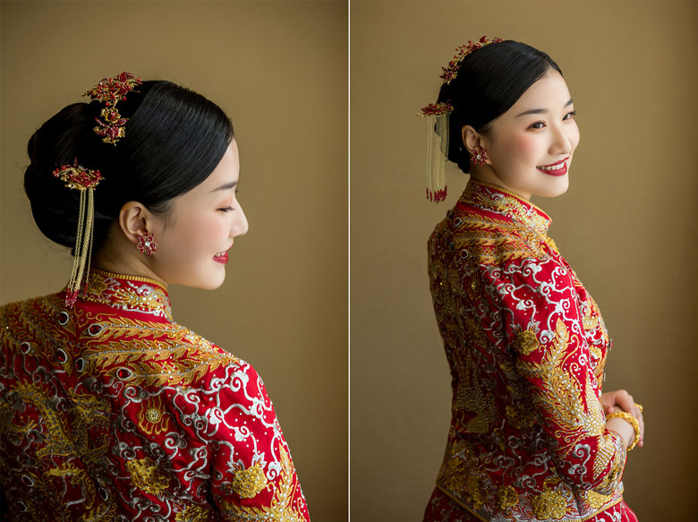 润尚美妆造型,新娘跟妆,时尚新娘造型,婚礼造型