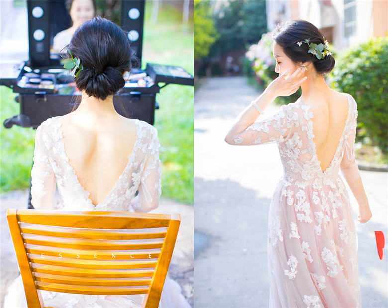 润尚美妆造型,新娘跟妆,时尚新娘造型,婚礼造型