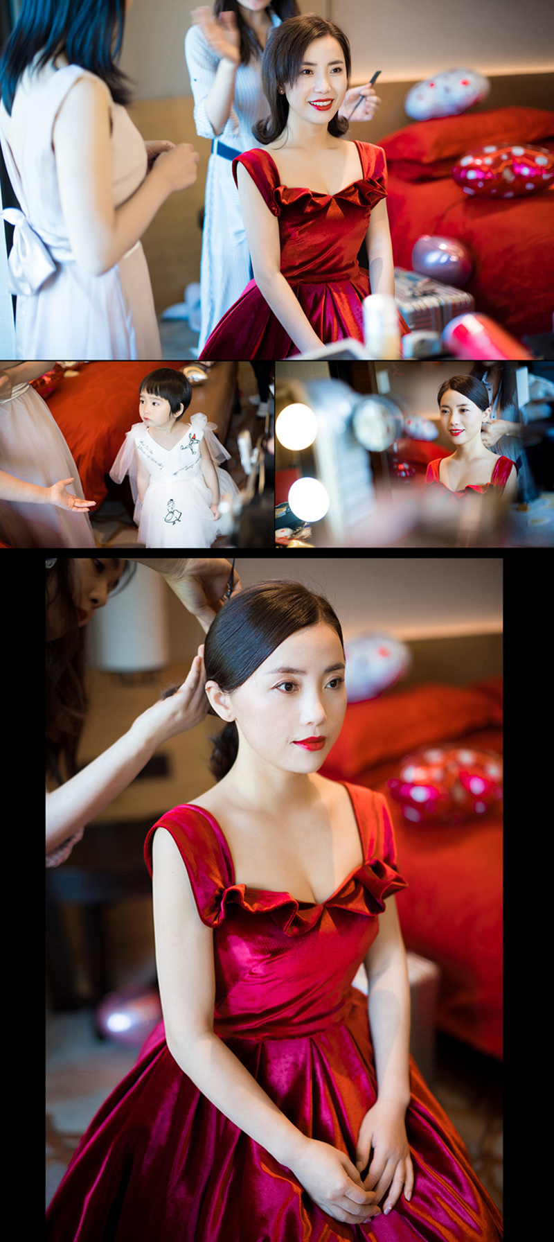 润尚美妆造型,新娘跟妆,时尚新娘造型,婚礼造型