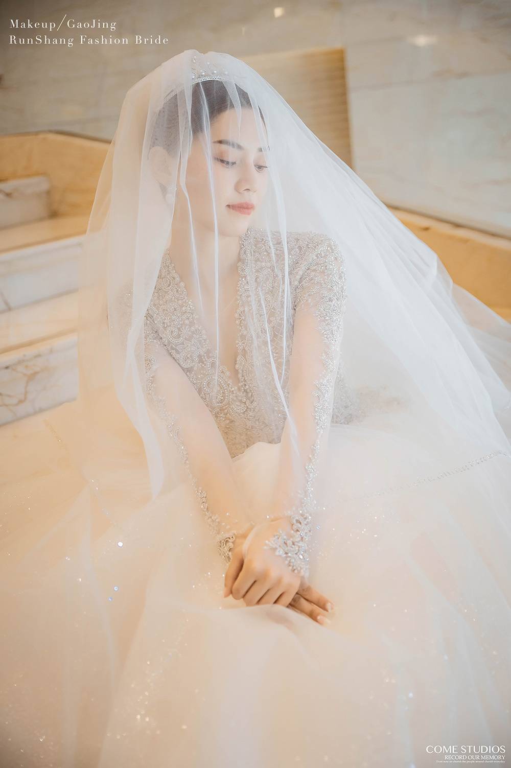 润尚美妆造型,新娘跟妆,时尚新娘造型,婚礼造型