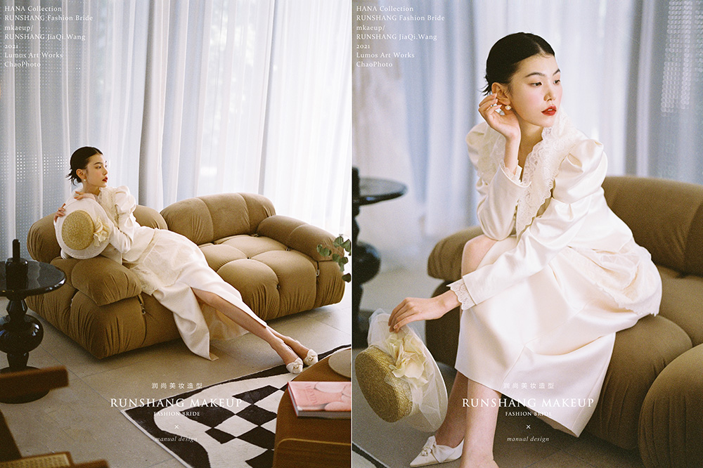 润尚美妆造型,新娘跟妆,时尚新娘造型,婚礼造型