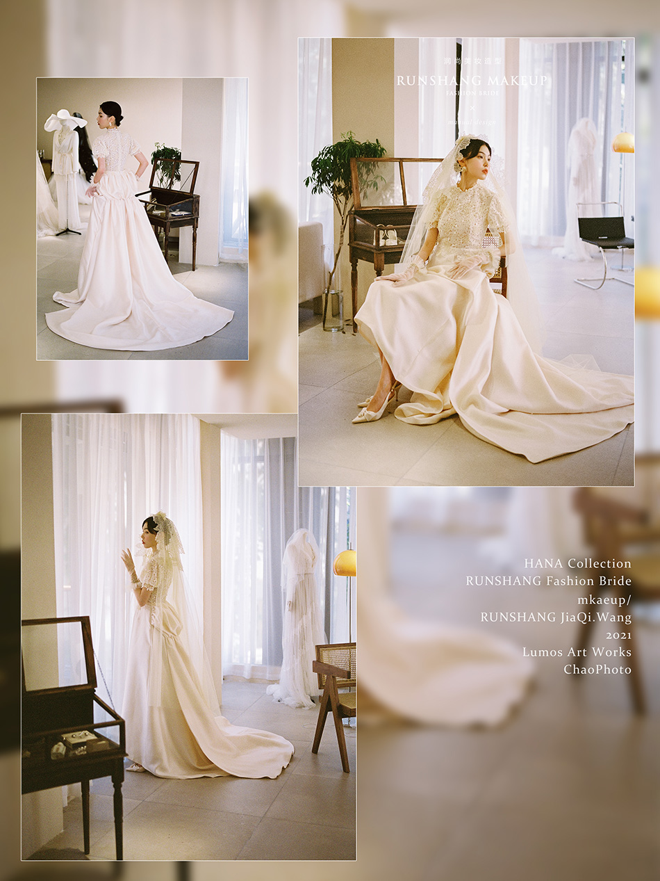 润尚美妆造型,新娘跟妆,时尚新娘造型,婚礼造型