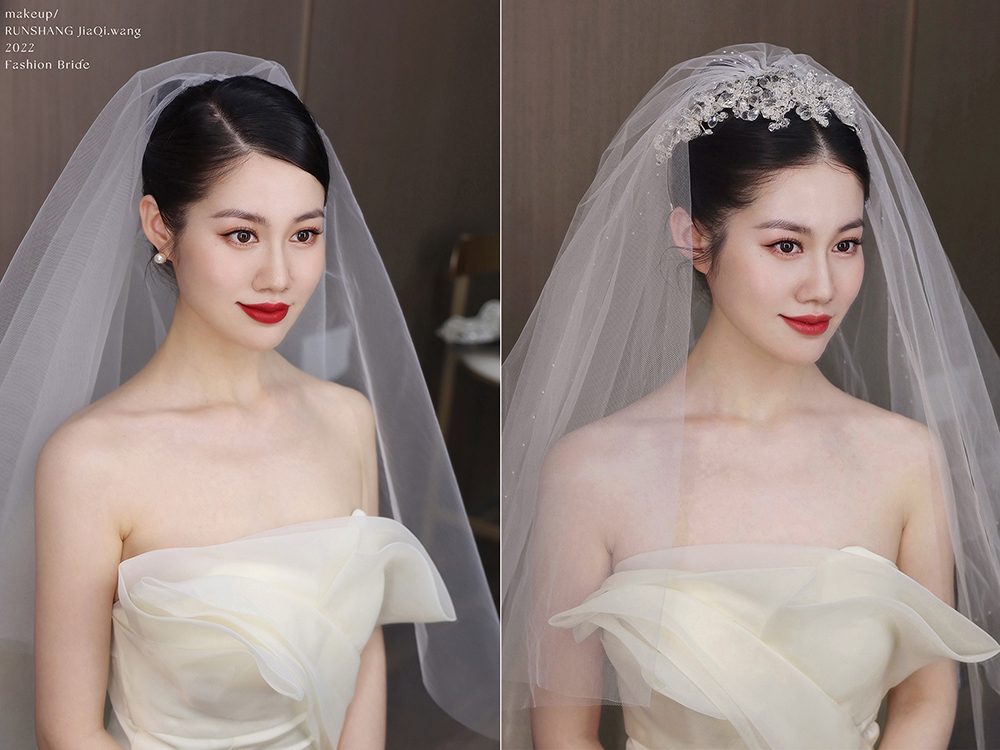 润尚美妆造型,新娘跟妆,时尚新娘造型,婚礼造型