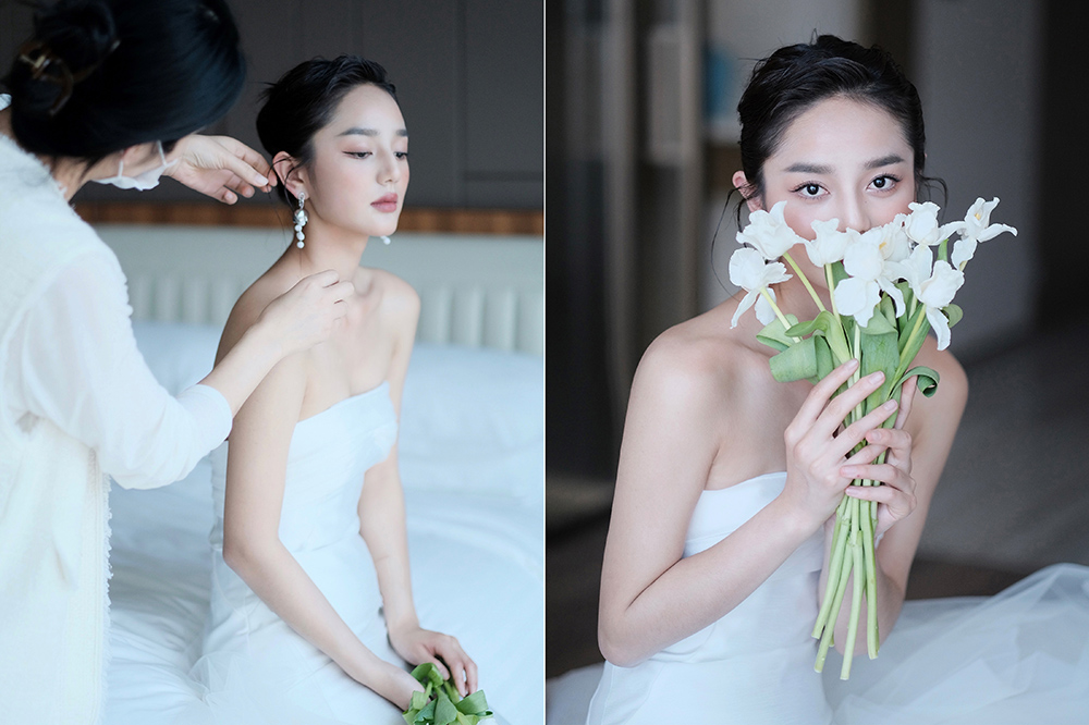 润尚美妆造型,新娘跟妆,时尚新娘造型,婚礼造型