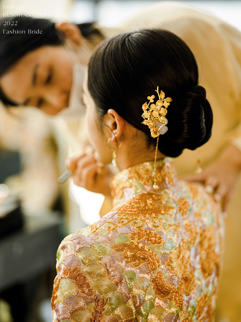 润尚美妆造型,新娘跟妆,时尚新娘造型,婚礼造型