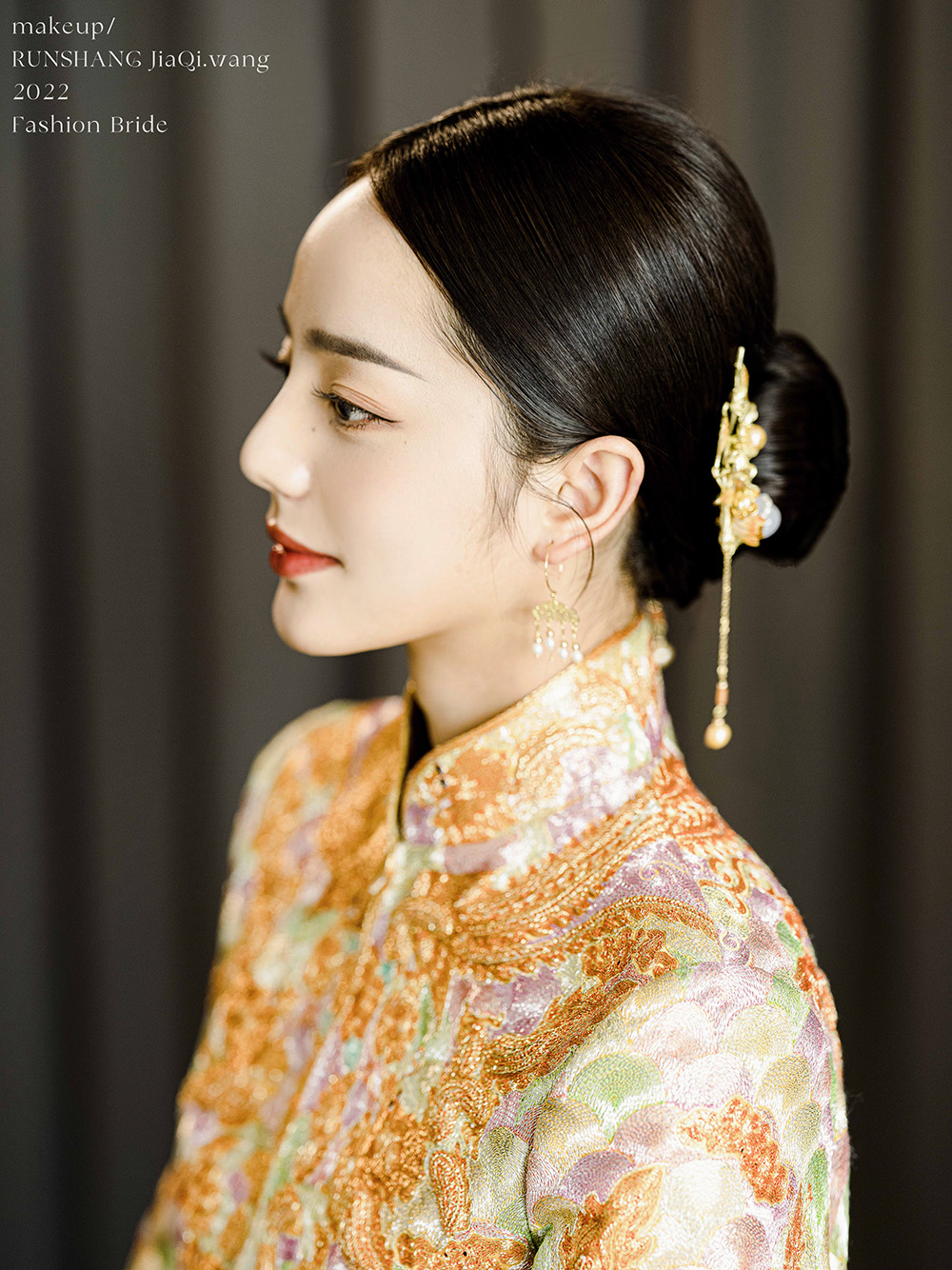 润尚美妆造型,新娘跟妆,时尚新娘造型,婚礼造型