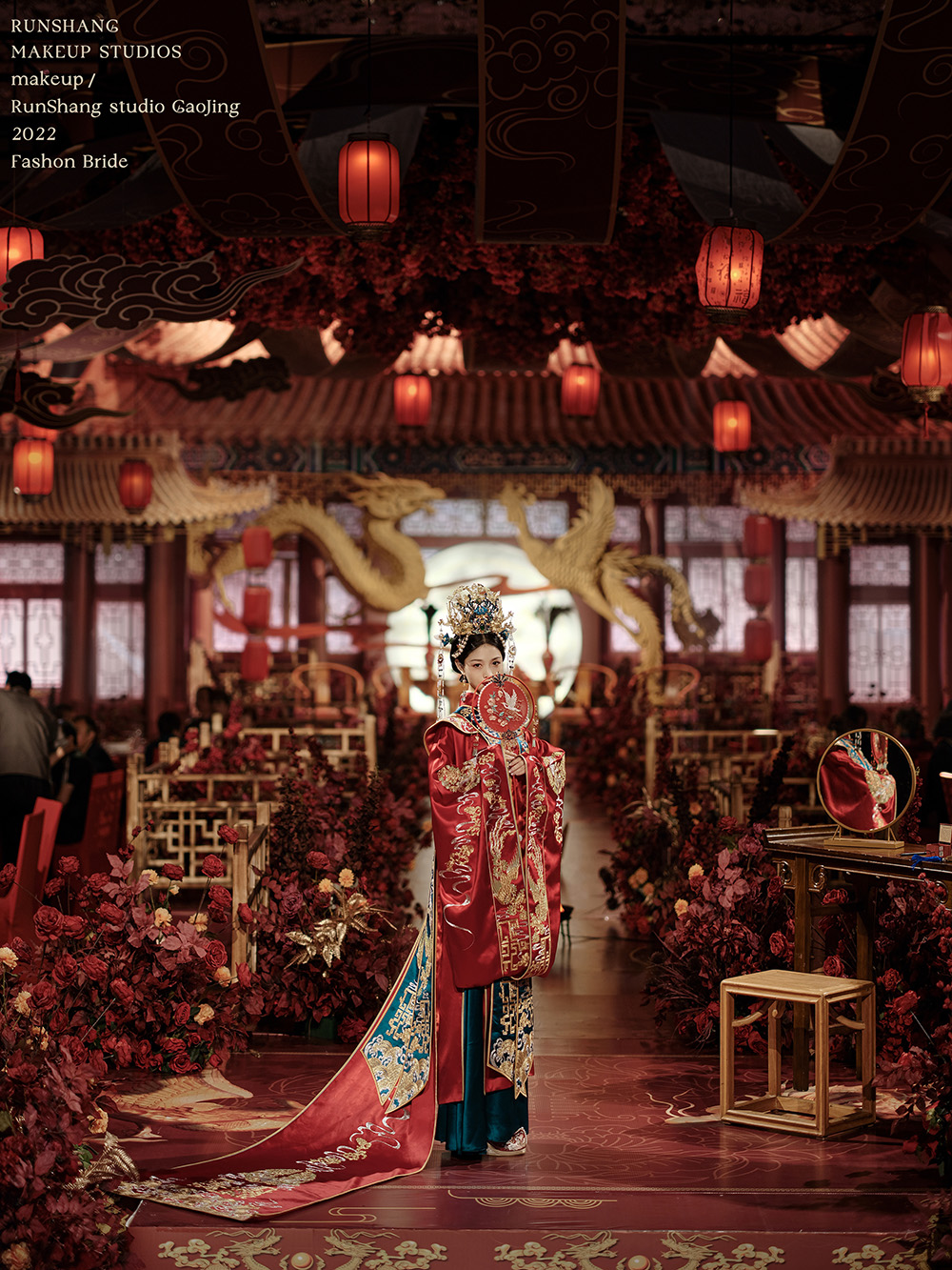 润尚美妆造型,新娘跟妆,时尚新娘造型,婚礼造型