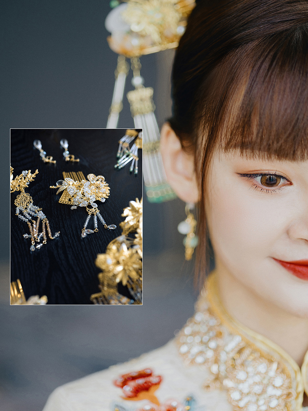 润尚美妆造型,新娘跟妆,时尚新娘造型,婚礼造型