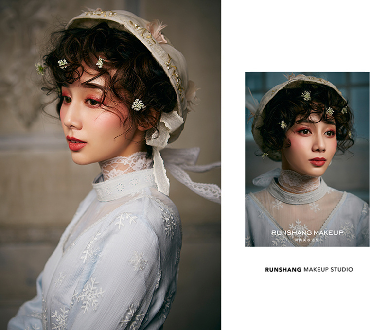 润尚美妆造型,新娘跟妆,时尚新娘造型,婚礼造型